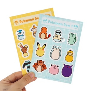 Impresión personalizada pegatinas de vinilo impermeables troqueladas etiqueta Logo pegatinas adhesivo PET etiqueta pegatina hoja - Product Image 2