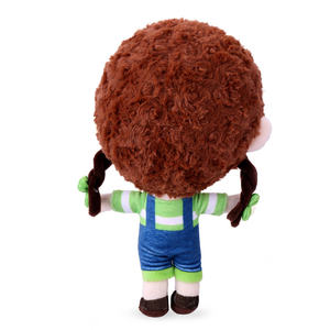 UYEAH alta calidad OEM lindo dibujo animado <span class=keywords><strong>Chucky</strong></span> trenza Cola de Caballo suave chica personalizada 20cm <span class=keywords><strong>muñeco</strong></span> de peluche - Product Image 3