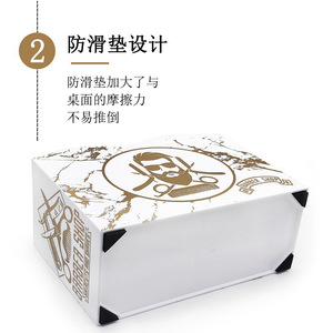Organizador de Tijeras de Peluquería Playboy de Guangzhou, 17.8x8.3x11.5cm, Caja de Almacenamiento para Barbería con Diseño Antideslizante - Product Image 3