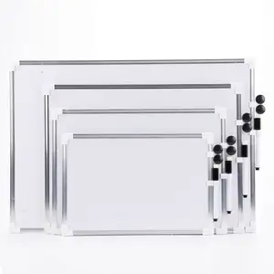 Professional White Board Erasable whiteboard Magnetic Lacquered with Aluminum Frame small whiteboard classroom supplies