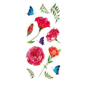 Autocollant de <span class=keywords><strong>tatouage</strong></span> temporaire imperméable à l'eau fleur Rose Flash papillon <span class=keywords><strong>dentelle</strong></span> dame corps Art <span class=keywords><strong>bras</strong></span> mode faux manches femmes autocollant - Product Image 4