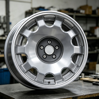 Jantes en alliage d'aluminium forgé sur mesure LEAD, 16-24 pouces, 25 mm, 20 mm, finition gunmetal, lèvre polie, design concave, nouvelle peinture haute performance