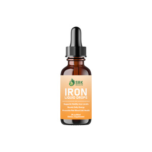 Meilleure Vente : Gouttes Liquides de Fer – Favorise la Santé du Fer, Stimule la Circulation Sanguine, Soutient le Bien-être et Maintient la Concentration Mentale - Product Image 1