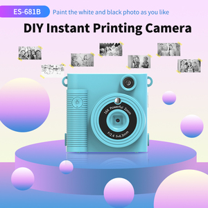 Nouveautés : Appareil photo instantané pour enfants avec filtres de couleur, lecteur de musique, vidéo et fonction DIY – Cadeau idéal pour les enfants - Product Image 5