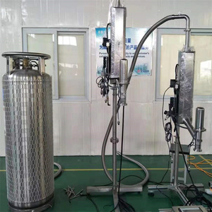 Chất lượng vượt trội Hướng dẫn sử dụng LN2 định lượng 316ss thiết bị phun Nitơ lỏng để chế biến thực phẩm - Product Image 5