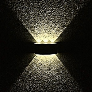 Super luminoso 6W telescopio in alluminio LED lampada da parete esterna impermeabile a doppia testa <span class=keywords><strong>per</strong></span> soggiorno camera da letto parete esterna - Product Image 4