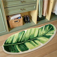 Rote Ahornblätter Design Unregelmäßiges Muster Personalisierte Getuftete Flauschige Teppiche für Wohnzimmer Groß mit Logo Schlafzimmer Teppich