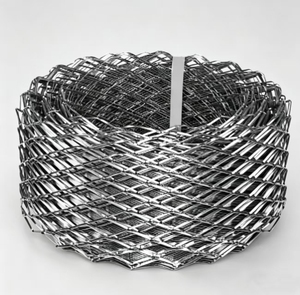 Malla <span class=keywords><strong>de</strong></span> Refuerzo Galvanizada para Construcción, Malla Expandida en Rollo para Estuco, Venta Directa <span class=keywords><strong>de</strong></span> Fábrica - Product Image 4