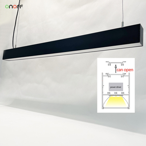 Lámpara de <span class=keywords><strong>Techo</strong></span> Interior de Diseño Superior, Enlazable, Perfil de 55x75, Lámpara LED con Cubierta Abierta - Product Image 2