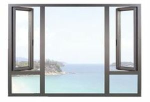 Ventana Francesa de Aluminio con Doble Acristalamiento, Resistente a Huracanes, Insonorizada, a Prueba de Intemperie, OEM para Villa - Product Image 1