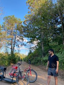 Bicicleta Eléctrica para Caminar, Máquina de Ejercicio Motorizada para Exteriores, Herramienta Innovadora para Caminar, Tecnología Inteligente - Product Image 3