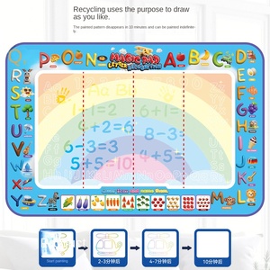 Lienzo de agua mágico supergrande para niños, rompecabezas educativo transfronterizo, pintura de agua transparente, juguete de dibujo de grafiti repetido - Product Image 2