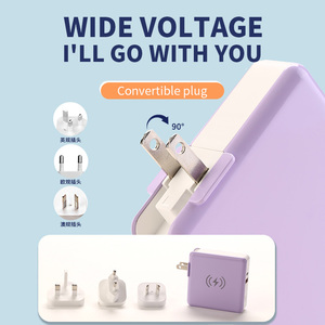 ที่ชาร์จ USB ของขวัญคริสต์มาส5200มิลลิแอมป์แบตสำรองไร้สายสินค้าส่งเสริมการขายพร้อมปลั๊กเสริมสำหรับใช้ในบ้านและท่องเที่ยว - Product Image 3
