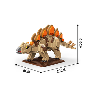 Jurassic Thief Dragon Tyrannosaurus Rex Double Ridgesaurus, Bloques de Construcción Educativos de Nanopartículas, Juguetes para Niños - Product Image 2