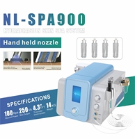 Appareil de beauté facial portable 2/3 en 1 Micro Hydradermabrasion Hydra Diamond Peel