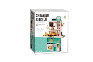 Juguetes <span class=keywords><strong>de</strong></span> <span class=keywords><strong>Cocina</strong></span> para Niños, Casa <span class=keywords><strong>de</strong></span> Juegos con Rompecabezas, <span class=keywords><strong>Chef</strong></span> Cocinero, 88 cm, Juguetes <span class=keywords><strong>de</strong></span> <span class=keywords><strong>Cocina</strong></span> con Sonido, Luz y Spray, Mesa <span class=keywords><strong>de</strong></span> Comedor, 52 Piezas, Dibujo para Niños - Product Image 4