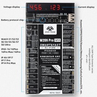 Carte d'activation de batterie IPARTS OSS W209 Pro V11 pour iPhone 11-17 Series, Apple Watch S1-S8 et téléphones Android – Outil de charge rapide