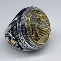 Bagues de championnat personnalisées FH plaquées or pour jeunes joueurs de basketball, softball, baseball et football américain - Bague commémorative Feng Heng