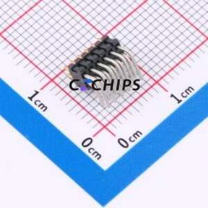 FTSH-106-02-F-D-RA Pin Header Bent Lead Through Hole,P=1.27mm Connector 1.27mm 1.27mm Right Angle Insert Double Row - Product Image 2