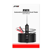 Offre Spéciale JFIND JF100 Testeur de Circuit Électrique Sonde de Puissance Testeur de Circuit Automobile Lampe de Test Numérique LED