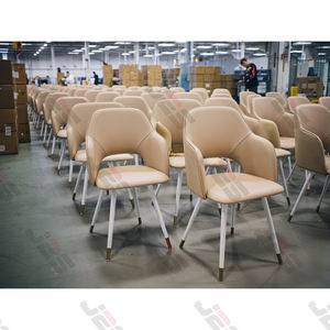 Taburete de Bar de madera de diseño moderno con asiento de cuero PU para el hogar, Bar, Hotel, restaurante, cafetería, mostrador y asiento de isla de <span class=keywords><strong>cocina</strong></span> - Product Image 5