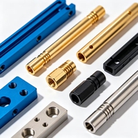 Service de fabrication CNC sur mesure OEM pour pièces en aluminium et acier inoxydable de précision, tolérance +/-0,01 mm pour équipement industriel