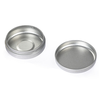 NICE-CAN – boîte en fer-blanc ronde à l'épreuve des enfants, presse à vis en argent, petite boîte en fer-blanc, bonbons, menthe, pilule, boîte en fer-blanc résistante aux enfants, emballage