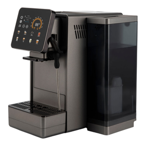 Barra di latte personalizzata da 19 bar, 1,8L 90 °   Macchina per <span class=keywords><strong>Caffè</strong></span> <span class=keywords><strong>Espresso</strong></span> con Serbatoio d'Acqua Rotante, Autopulente, Macinacaffè Integrato, Touchscreen, Automatica - Product Image 1