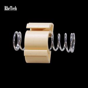 RHETECH Quincaillerie pour portes pliantes modernes en acier Kit <span class=keywords><strong>de</strong></span> portes <span class=keywords><strong>de</strong></span> <span class=keywords><strong>grange</strong></span> coulissantes à quatre portes, 4 pièces comprenant une vis <span class=keywords><strong>de</strong></span> placard - Product Image 4