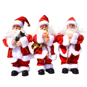 Nuevo Regalo de Navidad, Juguete Musical Eléctrico Bailarín, Muñeco de Papá Noel que Canta, Decoración <span class=keywords><strong>Navideña</strong></span> para el Hogar - Product Image 4