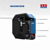 Pompe à air sans fil portable 12V avec protection contre les surintensités et les surcharges Compresseur d'air puissant rechargeable OEM personnalisable