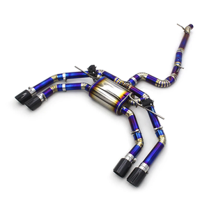 Sistema de Escape de Alto Rendimiento para Automóviles de Fábrica, Silenciador Valvetronic Catback para Audi S3 2.0T 2015-2023, Tubo de Escape de Titanio - Product Image 1