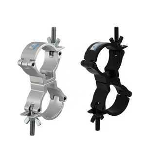 5002 Mini 360 crochet pivotant pince d'éclairage Couple pince en aluminium éclairage de scène crochet treillis pince lumière crochet - Product Image 1