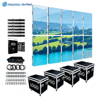 Pantalla LED de Alquiler para Desfiles de Moda, Video Wall P2.976 P3.91, Fondo de Escenario Interior 500x500mm, para Eventos, Conciertos, Bodas, Iglesias, 3840Hz HD