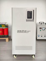 Stabilisateur de tension automatique triphasé AC SVC 30 kVA 50 kVA avec affichage LED 50/60 Hz 220 V