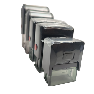 Tampons en caoutchouc à auto-encre express personnalisés 38*14mm Machine de fabrication de timbres rectangulaires Machine automatique de bureau à timbres en plastique avec <span class=keywords><strong>tampon</strong></span> - Product Image 1