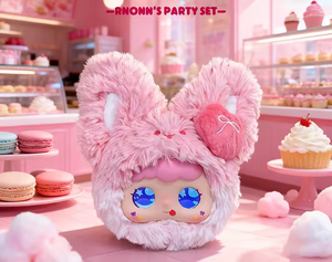 Série de Peluches Artistiques Sweet Camellia : Boîte Mystère Surprise, Poupée en Peluche avec Lumière, Animal Doux, Poupée Bébé à Capuche, Designer - Product Image 1