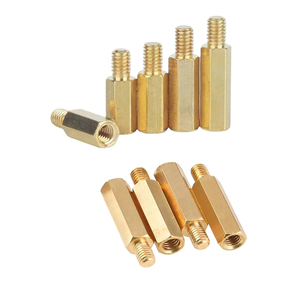 OEM Hex Male-Female Standoff <strong>Spacer</strong> for PCB Mounting, Nickel-Plated Brass Standard - Product Image 3
