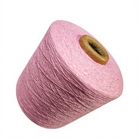 Fil mélangé 100 % coton OE de haute qualité pour tricot à la main, broderie, couture, tissage, motifs teints - Recyclé