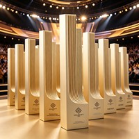 Nouveau Trophée Créatif en Métal 2026 – Modèle Personnalisé en Alliage d'Aluminium Sculpté avec Raffinement pour la Commémoration de la Rétirée et les Récompenses Enseignant-Elève