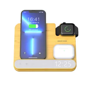 2023 New 3 In 1 Wireless Phone Charger Station For Mobile Phone Watch Fast Charging Fast Shipping