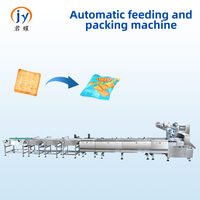 Machine de remplissage et d'emballage automatique de biscuits de pointe pour une production efficace