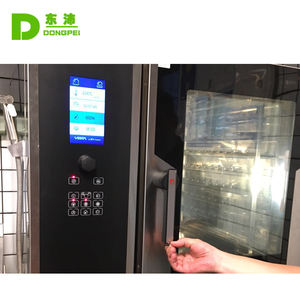 Horno Combinado Justa, Equipo para Restaurantes y Hoteles, Horno Combinado Comercial a Gas de 6 Niveles - Product Image 4