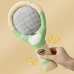 <span class=keywords><strong>Raquette</strong></span> de tennis mobile interactive personnalisée nouvelle friandise jouet en peluche pour chien - Product Image 5