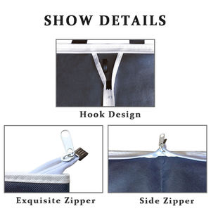 Sacchetti di indumento per appendere i vestiti, Env-friendly traspirante vestito di copertura dei vestiti per la conservazione - Product Image 5