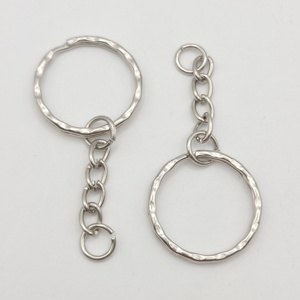 Llavero de Acero Inoxidable de Alta Calidad con Baño de Plata, Llaveros Cortos para DIY - Product Image 2