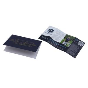 Özel 260X200mm Çeşitlilik Promosyon Katalog Hizmeti Özel Tasarım İnci Küçük İşletme Kozmetik Diş Şık Broşür - Product Image 3