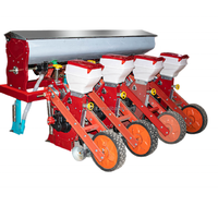 Semoir automatique à deux rangs Machine de plantation de citrouille, de maïs, d'arachide et de haricot