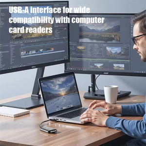 Lecteur de carte CFe Lecteur de carte <span class=keywords><strong>CFexpress</strong></span> Type A Type B Transfert haute vitesse Port USB Type-C pour appareils photo Sony MacBook <span class=keywords><strong>Pro</strong></span> Air 2023 - Product Image 4