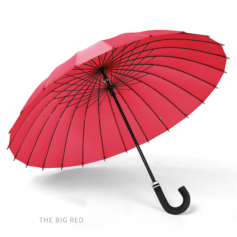 Rojo intenso.